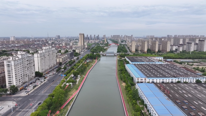如泰运河风光带东延段建成开放