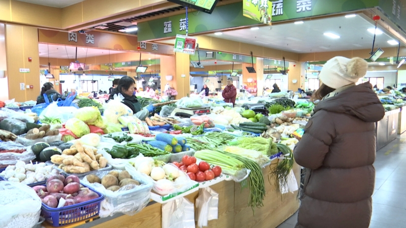 抗寒保供 市民“菜篮子”稳稳当当