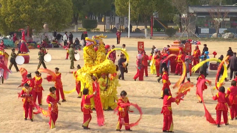 体验中国年 祁巷村春节演艺旅游项目亮相