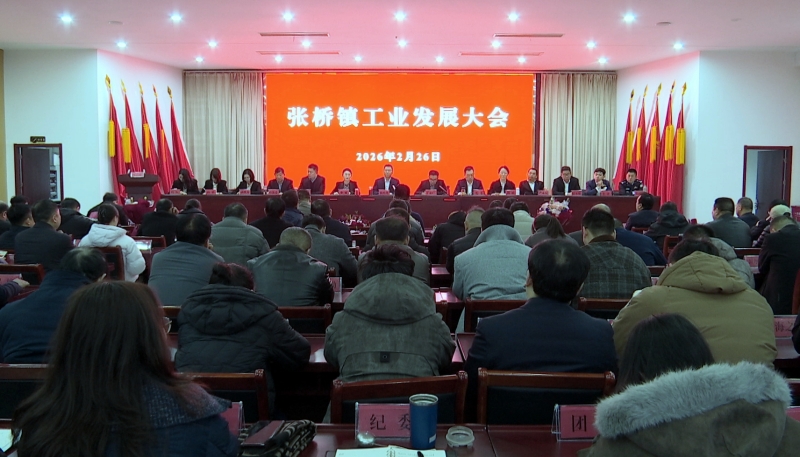 张桥镇召开工业发展大会
