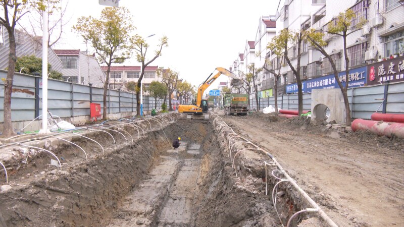 改善城市生态 城区污水管网加快建设