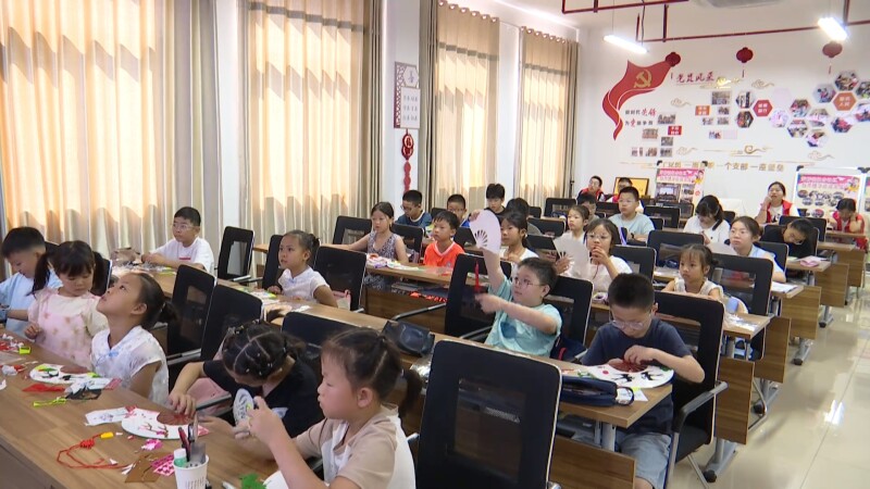 黄桥镇：校外辅导站托起缤纷暑期