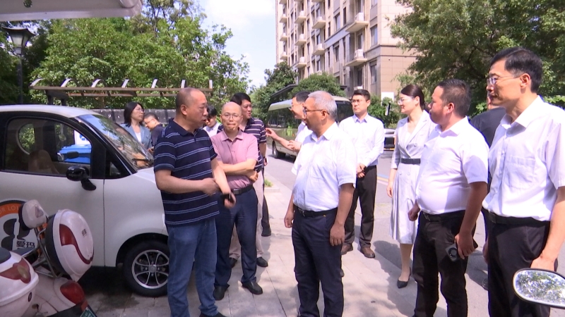 省人大常委会来我市开展《江苏省电动自行车管理条例》立法评估调研