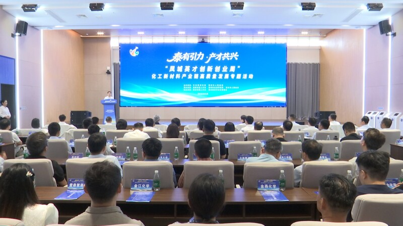 “凤城英才创新创业周”化工新材料产业链高质量发展专题活动举办
