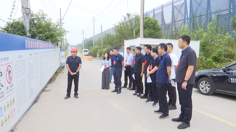 市政协视察重点水利工程建设